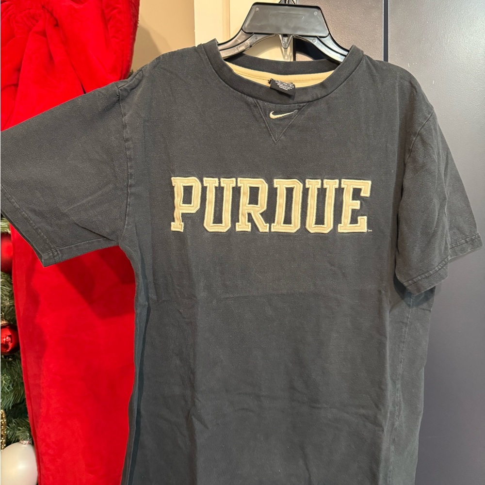 Vintage Nike Purdue Black T-Shirt